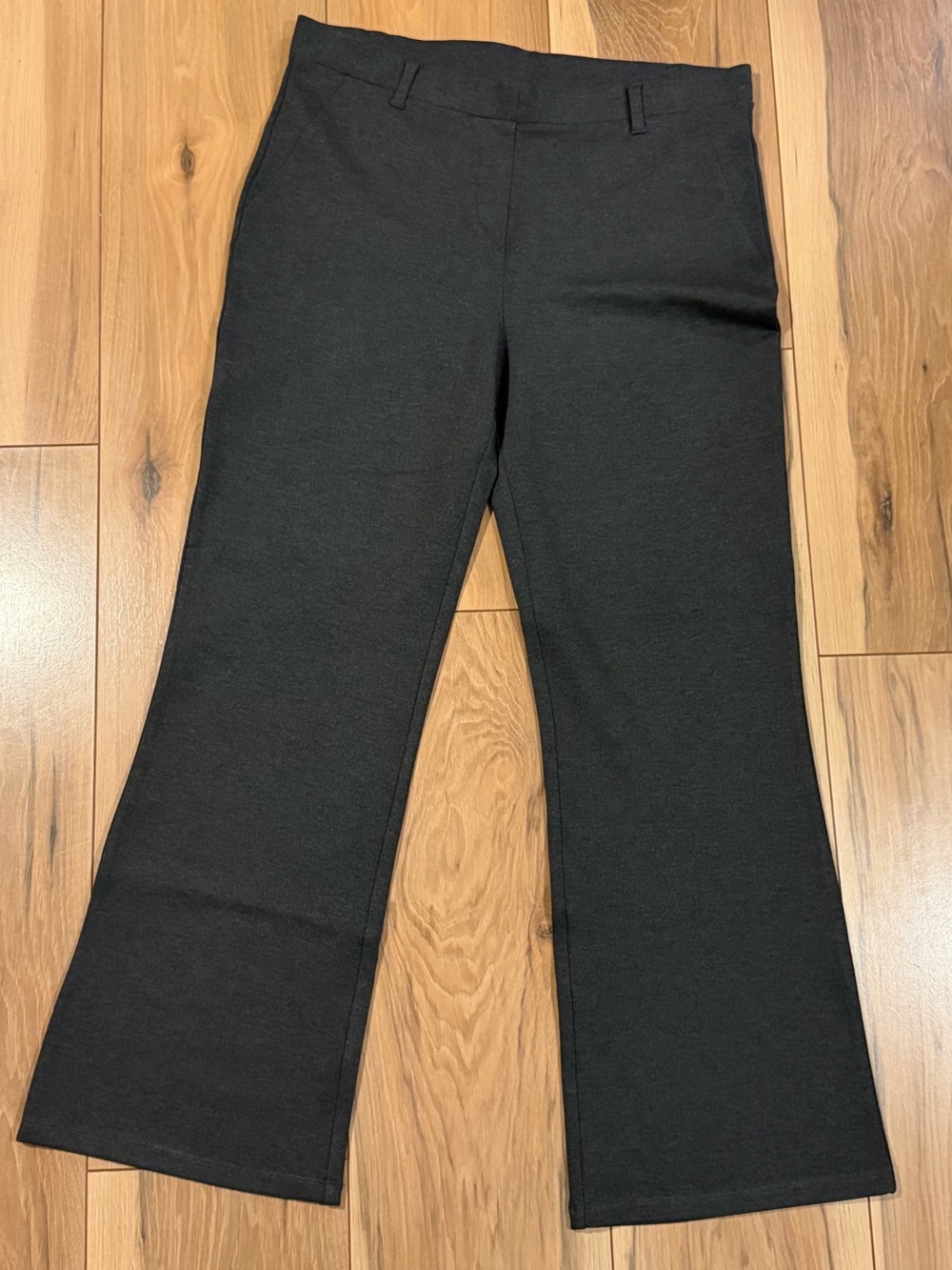 Quince Black Bootcut Flare Pants